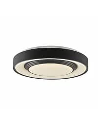 Люстра із пультом світлодіодна, стельовий світильник Goldlux 326690 Zygmunt 40 Led 1x48W 3000K-6000K 5300Lm IP44 Bk - мініатюра 3