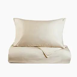 Простирадло на резинці МВМ My Home Елегія 160x200 см бежеве (BL-FS-23 BEIGE) - мініатюра 3