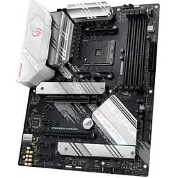 Материнська плата Asus Rog Strix AM4 (B550) B550-A Gaming, B550, 4xDDR4, CrossFire, Int.Video(CPU), 6xSATA3, 2xM.2, 1xPCI-E 16x 4.0, 1xPCI-E 16x 3.0, 3xPCI-E 1x 3.0, ROG SupremeFX, I225-V, 8xUSB3.2/6xUSB2.0, HDMI/DP, ATX - мініатюра 4