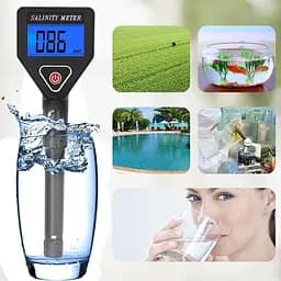 Солемір для води (tds метр) професійний KKMOON Salinity-98305, вимірювач солоності води (100661) - мініатюра 2