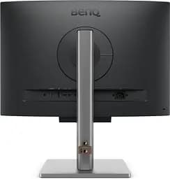 Монітор TFT 24.1" BenQ RD240Q, WQXGA, 16:10, USB-C, HDMI, DP, HAS, Pivot, колонки, темно-сірий (9H.LLXLA.TBE) - мініатюра 6
