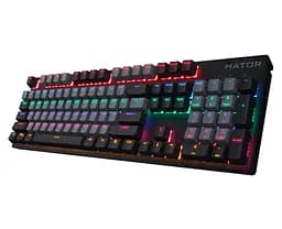 Клавіатура механічна ігрова Hator HTK09BGB Starfall Rainbow Origin Mecha, Aurum Red/Blue - мініатюра 5