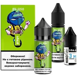 Набор компонентов для самозамеса солевой жидкости для вейпа Flavorlab FL350 30 мл 0-50 мг Grape Виноград (15397)