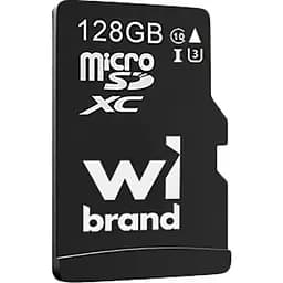 Карта памяти Wibrand microSDXC 128 Gb UHS-1 U3 (WICDHU3/128GB)
