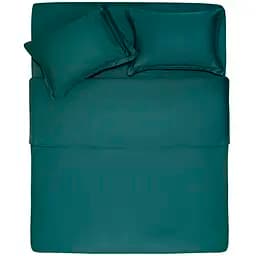 Простыня на резинке Ardesto Mix & Match Premium сатин 180x200+30 см зеленая (ART1820FSE)