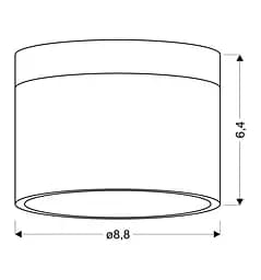 Точковий світильник Candellux 2273648 TUBA - мініатюра 5