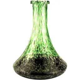 Колба для кальяну Craft XL Double color Чорно-зелена