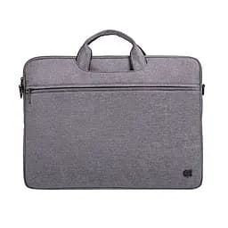 Сумка-чохол для ноутбука 13.3"", dark grey, нейлонова, ділова, міська, плоска з кишенею для аксесуарів, підходить для ноутбуків до 13.3"" або документів, ArmorStandart (ARM78427)