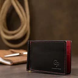 Шкіряний зажим для грошей GRANDE PELLE 12х8х0.7 см acs0018644 - мініатюра 7