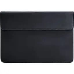 Шкіряний чохол-конверт BlankNote на магнітах для MacBook 15 дюйм Синій Crazy Horse