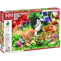 Пазл Київська фабрика іграшок Котята и жучки 500 элементов