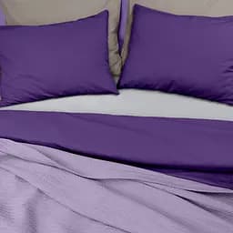 Плед-покривало Cosas Knitted Braid Lavander косичка 75х95 см (Blanket_26Lavander_KnittedBraid_75x95) - мініатюра 2
