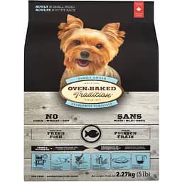 Сухой корм для собак малых пород Oven-Baked Tradition, из свежего мяса рыбы, 2,27 кг