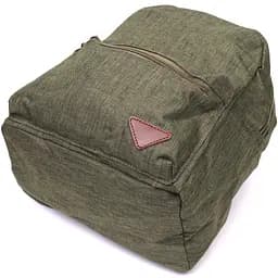 Практичний чоловічий рюкзак з текстилю Vintage 22242 оливковий - мініатюра 3