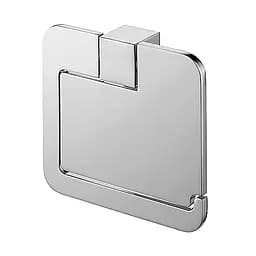 Тримач для туалетного паперу з кришкою FUTURA Silver (02991)