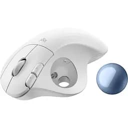 Миша Logitech M575S Ergo Wireless Trackball Off-White (910-007030) - мініатюра 3