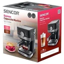 Кавоварка еспрессо Sencor SES 1721BK - мініатюра 5