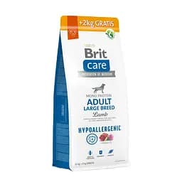 Сухой корм Brit Care Dog Hypoallergenic Adult Large Breed для взрослых собак крупных гипоаллергенных пород с ягненком 12+2 кг