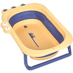 Дитяча силіконова ванночка El Camino Me 1141 Croco Yellow у вигляді крокодила