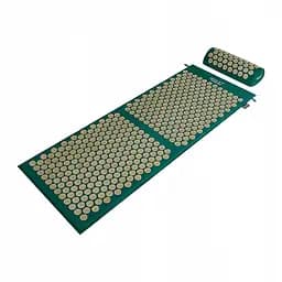 Килимок акупунктурний 4FIZJO Аплікатор Кузнєцова з валиком 128 x 48 см Navy Green/Gold 4FJ0289 (P-5907739313317) - мініатюра 5