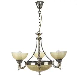 Люстра підвісна Brille класична E27 60W BZ (BKL-452S/6)