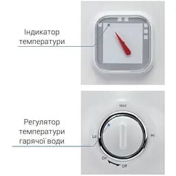 Водонагрівач електричний Thermo Alliance універсальний мокрий ТЕН 1.5 кВт 30 л D30VH15Q1 - мініатюра 2