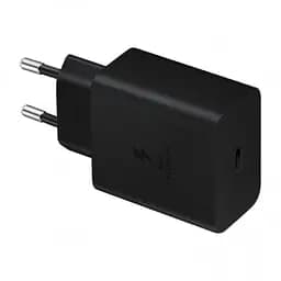 Мережевий зарядний комплект Samsung 45W Compact Power Adapter (EP-T4510XBE) блок з кабелем C to C чорний - мініатюра 5