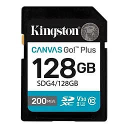 Карта пам'яті SDXC 128Gb Canvas Go! Plus Kingston teh0020704