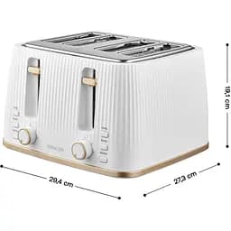 Тостер Sencor білий 1860 Вт (STS7540WH) - мініатюра 16