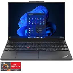 Ноутбук Lenovo ThinkPad E16 Gen 2 5 7535HS la 4.55GHz, IPS, 32GB DDR5, 1TB, Windows 11 Pro