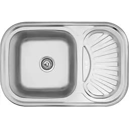 Кухонная мойка Kroner KRP Satin - 7549 (0,8 мм) (CV022782)