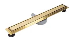 Трап для душу Rea Neox 90 Pro brushed gold 2в1 REA-G2704 - мініатюра 3