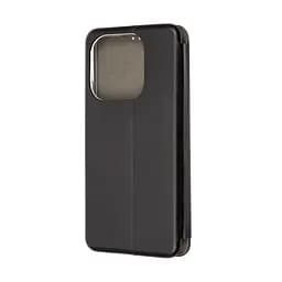 Чехол-книжка для OPPO A3x 4G/A3 4G/A40m 4G, G-Case, черный, кожаный чехол-книга из экокожи (PU) и TPU, с магнитом, с подставкой и вместительным кардхолдером, противоударный, защита всего корпуса, ArmorStandart (ARM80872) - мініатюра 2