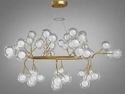 Високоефективна новинка, люстра "Світлячок" для зали, вітальні,54 ламп