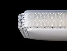 Люстра стельова LED Splendid Ray L8207C/24Wx2, 48W, білий, з пультом, сучасний стиль - мініатюра 3