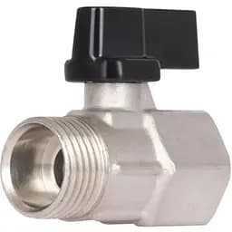 Кран кульовий міні Thermo Alliance Forte 1/2" ВЗ прямий, півметелик SF266W15