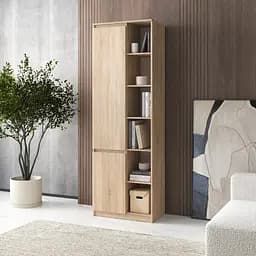 Шафа для книг Vays пенал з полицями R-27 Дуб Сонома