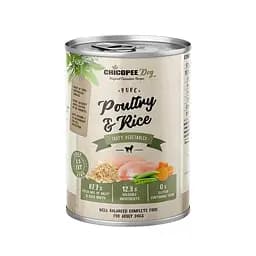 Консервы Chicopee (Чикопи) Dog Adult Pure Poultry & Rice 400 г х 6 шт для собак, птица с рисом