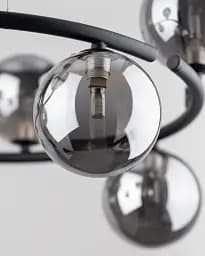 Підвісний світильник, люстра TK Lighting 6844 Anabelle G9 8x8W IP20 графітовий - мініатюра 2
