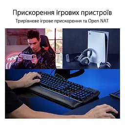 ASUS Маршрутизатор ROG Rapture GT6 1PK black AX10000 3xGE LAN 1x2.5GE WAN 1xUSB 3.2g1 WPA3 OFDMA MESH - мініатюра 10