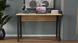Комп'ютерний стіл Ferrum-decor Курт 75x120x70 чорний ДСП Дуб Сонома 16мм (FRD-103935) - мініатюра 4