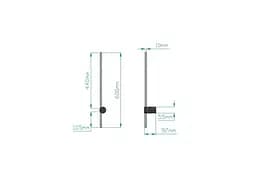 Настінний світильник MJ-Light LINE 7W 3000K WH 13006 - мініатюра 4