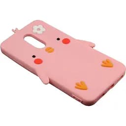 Чохол-накладка Toto Silicon Сartoon Network Chicken Case Xiaomi Redmi 5 Pink - мініатюра 3