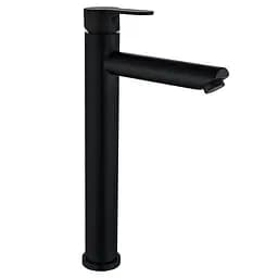 Змішувач для умивальника Zerix DAX-001-A-High Black ZX4810 Чорний матовий