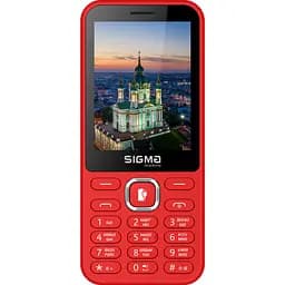 Мобільний телефон Sigma mobile X-style 31 Power Type-C Red
