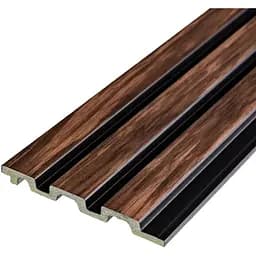 Рейка декоративная Wall Sticker PS 2900х120х12 мм Темный орех SW-00001745