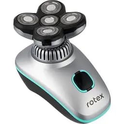 Электробритва мужская Rotex RHC240-5D HeadPlus аккумуляторная роторная бритва для головы и лица с 5D плавающими головками триммер
