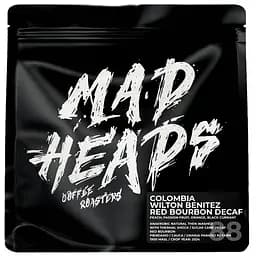 Кофе в зернах Madheads Coffee Roasters Wilton Benitez Red Bourbon DECAF Colombia filter 250 г