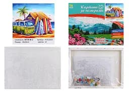 Набор для росписи по номерам HCEG, TK Group, 30x40 см, 30591