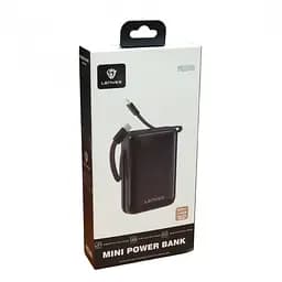Зовнішній акумулятор Power bank LENYES PX270D 20000 mAh, PD22,5W + швидке заряджання батарея заряджання Чорний - мініатюра 7